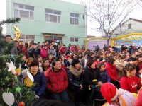 山東夏津藍(lán)天幼兒園慶圣誕迎新年主題活動